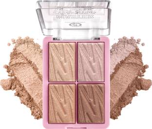 COLORS QUEEN Lightweight & Long Lasting Highlighter Palette for Face Makeup Highlighter