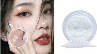 BLUEMERMAID NEW WHITE SHIMMERY HIGHLIGHTER POWDER Highlighter