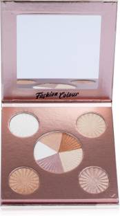 FASHION COLOUR Platinum Glow Up Palette | Illuminating Highlighter Palette 16g Highlighter