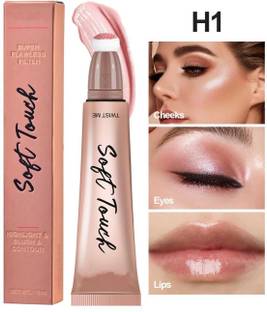 Cosluxe Liquid Highlighter Stick with Cushion Applicator, Long Lasting Natural Matte Highlighter