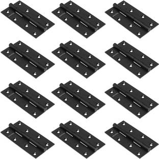 Plantex Heavy Duty Stainless Steel Door Hinges 5inchx12 Gauge/2.5mm Thickness for Door Butt/Mortise Hinge