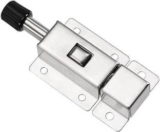 Zubat Automatic Latch/Bolt Spring Loaded Security Gate Door Lock, High Quality Strap Hinge