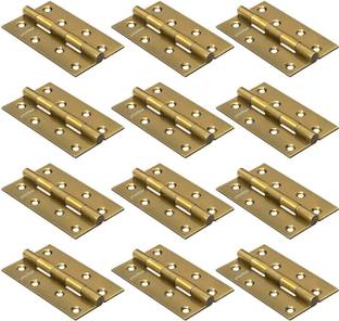 Plantex Heavy Duty Stainless Steel Door Hinges 4 inchx14 Gauge/2 mm Thickness for Door Butt/Mortise Hinge