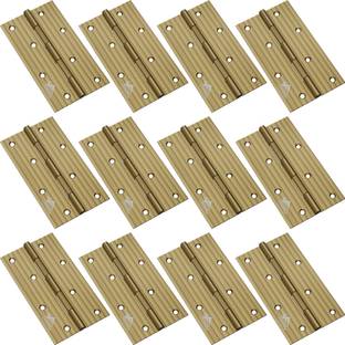 ATLANTIC Window Butt Hinges 4 inch x 14 Gauge/2 mm Thickness Antique Finish Butt/Mortise Hinge