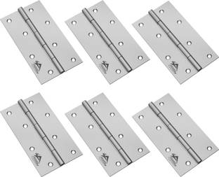 ATLANTIC Window Butt Hinges 4 inch x 14 Gauge/2 mm Thickness Matt Finish Butt/Mortise Hinge