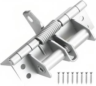 ACHAL Spring Hinge Door Closer, Automatically Door Hinge Lock Self Closing Hinge