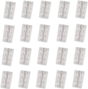 Link Butt Hinge 5 inch x 14 Gauge/2.5 mm Thickness, Slow Movement Hinges Pack of 20 Butt/Mortise Hinge