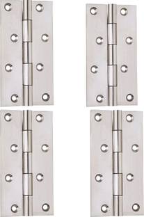 VESPERPO Premium Stainless Steel Door Butt Hinges, 5 inch x 14 Gauge, 2.5 mm thiknes Butt/Mortise Hinge