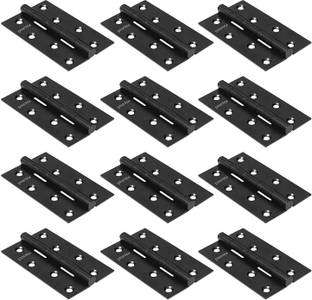 Plantex Heavy Duty Stainless Steel Door Hinges 4 inch x 14 Gauge/2mm Thickness for Door Butt/Mortise Hinge