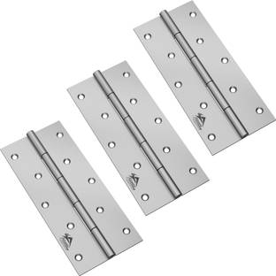 ATLANTIC Window Butt Hinges 6 inch x 12 Gauge/2.5 mm Thickness Matt Finish Butt/Mortise Hinge