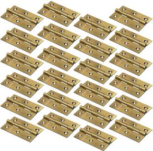 Plantex Stainless Steel Door Hinges 3 inch x 16 Gauge / 1.5 mm Thickness for Home Door Butt/Mortise Hinge