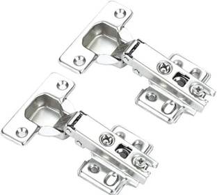EBCO Slow Motion Cabinet Hinges, Standard, Set of 2, for Inset Doors Butterfly Hinge