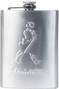 Aatrangi Liquor Holder Imported Hip Stitched England Stainless Steel, Leather Hip Flask Stainless Steel Hip Flask