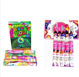 chandchoice Holi Color Powder Pack of 10 Holi Color Powder Pack of 10