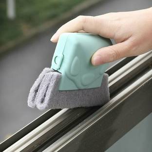 ANANYA SHOP Window Frame Groove Cleaning Brush, Sliding Door Track Cleaning Tools Wet and Dry Duster