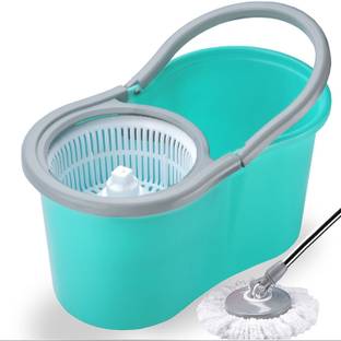 V-MOP Premium C-Green Classic Spin Mop Bucket Bucket, Mop Refill, Mop, Mop Set, Cleaning Wipe