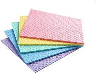 DAZZIBOA Wipes reusable and biodegradable for household and kitchen cleaning 5 Pack Cleaning Wipe