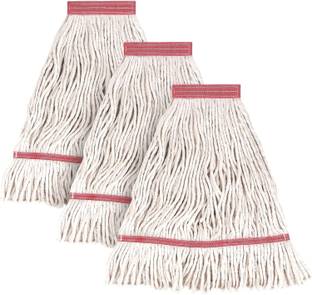 Sweep Super water Absorption Cotton Wet mop Refill (250 Gm) Pack of 3 Refill Mop