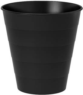 IKEA Waste bin, black Plastic Dustpan