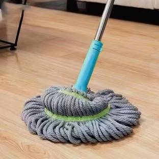 Ship Fayda Microfiber Twist Mop for Floor Cleaning Microfiber Squeeze Twist mop Stick Wet & Dry Mop