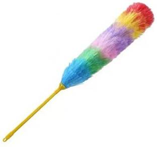 SWEETBERG Microfiber Feather Duster for Multipurpose Household Cleaning Dusting Purpose Microfibre Wet and Dry Brush