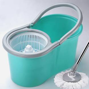 V-MOP Premium Classic Cleaning Magic Spin Bucket Floor Mop-02 Wet & Dry Mop
