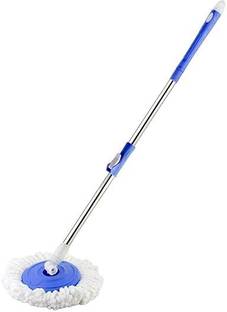 SAENTE Spin Mop Stick Rod with Easy Grip Handle for Floor Cleaning for Home, Office Mop Set