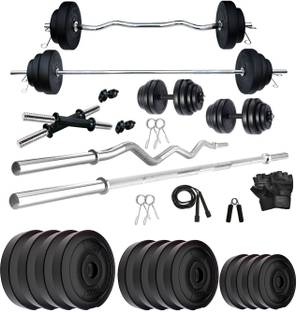 KRX 40 kg PVC 2 WB/PVC WI Home Gym Combo