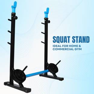 BULLAR Squat Stand Perfect Gym Bench for Home Workout, Idol for Bench Press Home Gym Combo