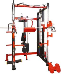 FF Sports 600 kg Home Gym Gfts-701 - Functional Trainer With Smith Machine And Pec Fly Rear Delt Home Gym Combo