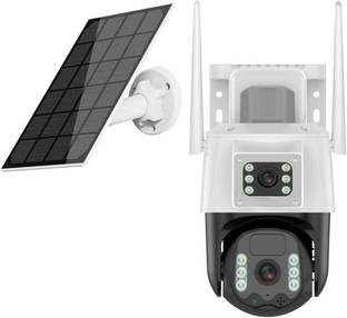 Primate "5MP+5MP Dual-Lens Solar CCTV Camera – Wireless Security with Night Vision" Security Camera