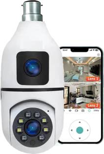 SROPX V380 Pro WiFi Smart Net Camera with PTZ Rotation & Night Vision Security Camera