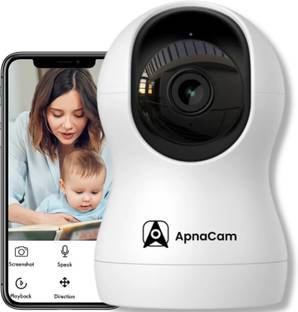 ApnaCam 4MP Camera 2K High Resolution AI Human Detection PTZ 360° Smart Home Security Camera