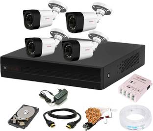 CP PLUS HD DVR 1080p 1Pcs,Outdoor Camera 2.4 MP 4Pcs,Full combo set Security Camera