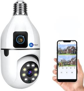 Maizic Smarthome Supercam 6MP Dual lens/Dual Screen indoor wifi Camera Night Vision Two way Com Security Camera