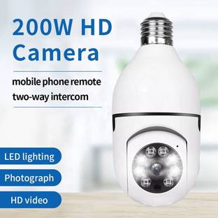 Bzrqx Wireless CCTV IP Network WIFI Camera Auto Tracking Color Night Vision 360 Security Camera