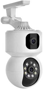 Grousale 5 MP UHD Wifi Indoor Dual Lens/Screen Bullet+PTZ Security Camera Security Camera