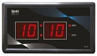 FREDI HD PLUS WiFi Digital Wall Clock Wireless Hidden Camera Clock with Live Feed 1080p Security Camera