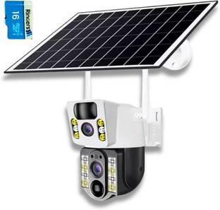 OneXsale Guard Pro Solar CCTV Camera Live View Night Vision 2-Way Talk IP66 with MicroSD Security Camera