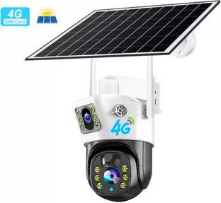 SNARIOVSN Dual Lens 4G 10W Solar Panel PIR Human Detection AutoTracking SD Support Security Camera