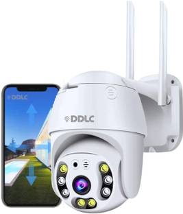 DDLC Full HD Home WiFi IP66 PTZ V380 PRO PanTilt Dome Surveillance Two Way Audio Security Camera