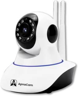 ApnaCam Dual Antenna Full HD 1080P 360°Live View Motion Detection Alarm Indoor Smart Security Camera