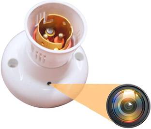 FEERO 4K LIVE-VIEW SPY ULTRA HD WIFI BULB HOLDER CAMERA 24 X 7 Security Spy Camera