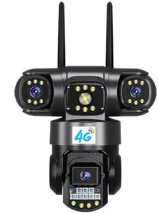 MANIA ELECTRO FULL HD 4G SIM PTZ TRIPLE Live View/ Motion /Night Vision/ 2-Way Audio Security Camera