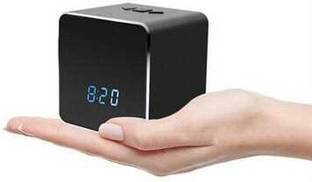 SAFETY NET, SPY CAMERA WIFI Mini Clock Camera 160 ° Wide Angel Security Camera