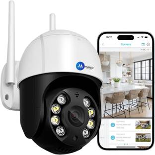Maizic Smarthome Rhino Black 3 Mega Pixels, WiFi Waterproof, Night Vision Camera Security Camera