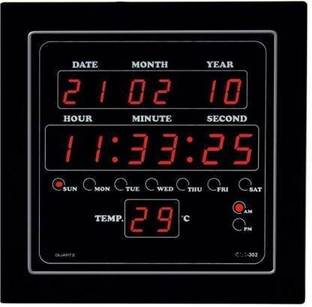 Garundropsy Flipkart SmartBuy Mini Wifi full HD Digital Wall Clock SPY Security Camera Security Camera