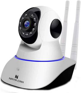 NAYA CAM V380 Pro Double Antenna Wi-Fi HD Smart CCTV Indoor Security Camera