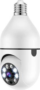 Bzrqx 360° WiFi Camera Light Bulb Security Home Camera Wireless Waterproof IP66 CCTV Security Camera