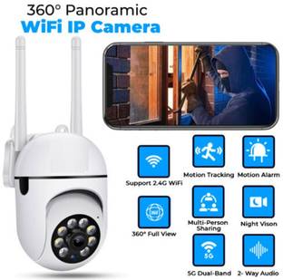 OSHSIZ Wifi CCTV Camera 1080p HD PTZ V380 Pro Outdoor IP66 Waterproof CCTV Camera Security Camera